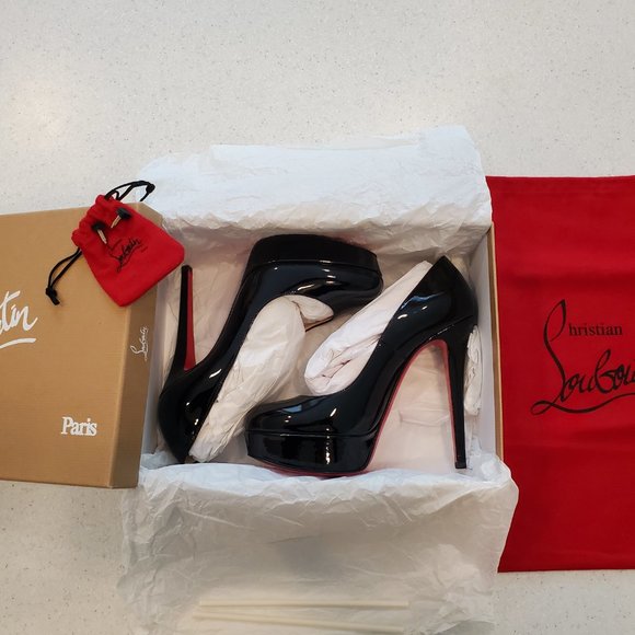 Christian Louboutin “Bianca” 140 Patent Calf - Picture 10 of 11